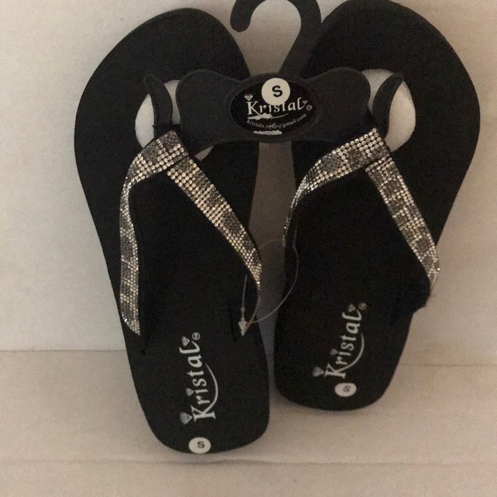 New Kristal Bling Flip Flops